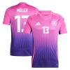 Camisola Alemanha Muller 13 Homen Equipamento 2ª Euro 2024